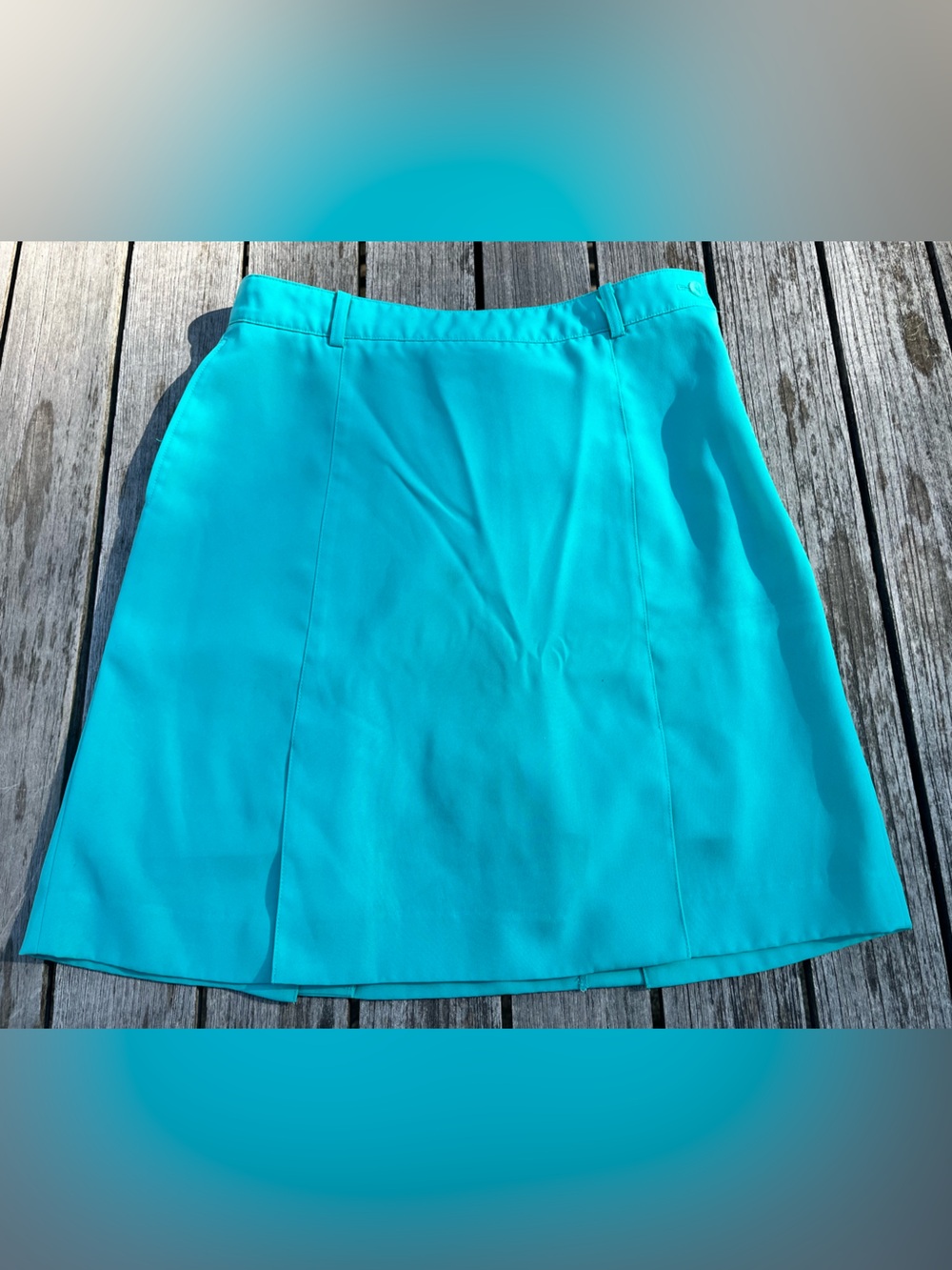 ASTRA. SIZE 6. TEAL BLUE/AWUA GOLF SKORT. EXCELLENT CONDITION